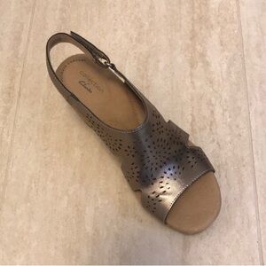 Clarks Women's Bronze Sandals